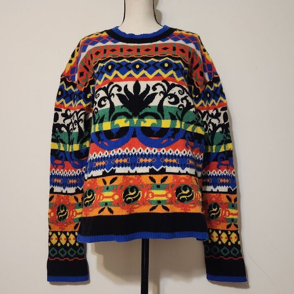 Moschino Couture Milano Virgin Wool Sweater made in Italy